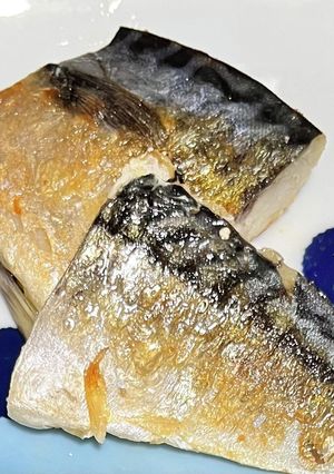 鯖の塩焼き！くっつかないホイルの実力は？-レシピのメイン写真