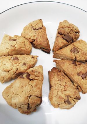 米粉HMでスタバ風チョコスコーン-レシピのメイン写真