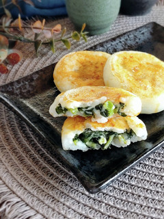 米粉で作る☆ソフトケールのお焼き。-レシピのメイン写真