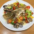 キハタのアクアパッツァ~魚の駅生地~