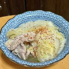 รูปของ 白菜と豚バラ肉の味噌煮