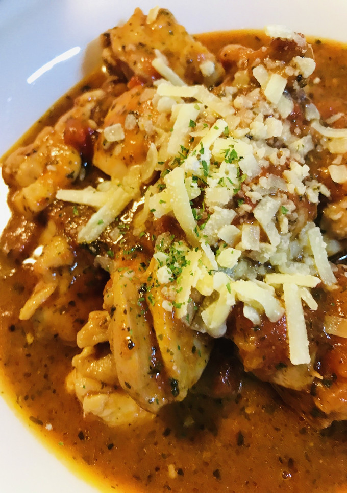 トマト缶活用●鶏肉のトマト缶煮-レシピのメイン写真