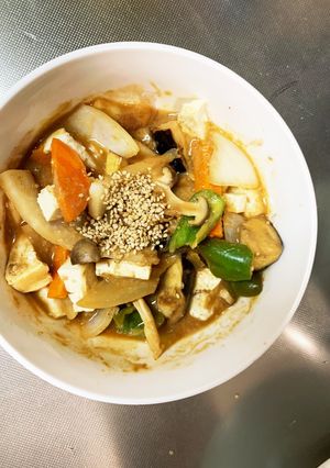 肉無根菜たっぷりきな粉オイポン味野菜炒め-レシピのメイン写真