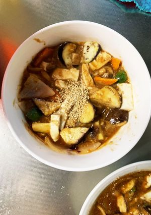 肉無豆腐簡単コク旨焼きそば味野菜炒め-レシピのメイン写真