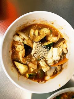 肉無豆腐簡単コク旨チリソース味野菜炒め-レシピのメイン写真