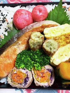 10/13ヨッチャン☆鮭弁当-レシピのメイン写真