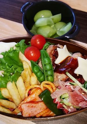 娘のお弁当　R.5.10.13-レシピのメイン写真