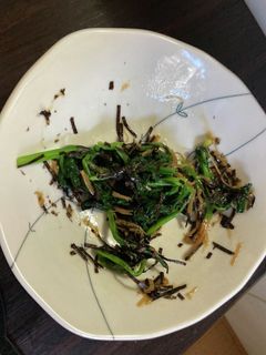 ほうれん草となめ茸の和物-レシピのメイン写真