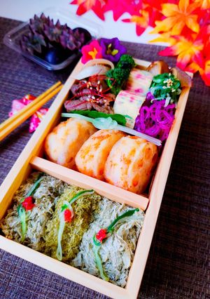 女子学生のお弁当（2023.10.13）-レシピのメイン写真