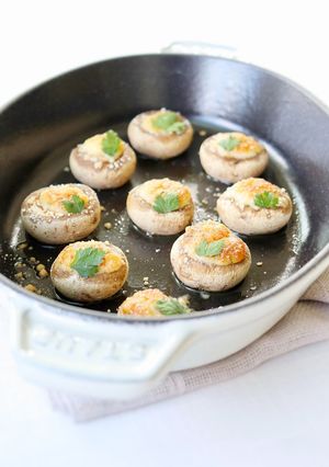 簡単に【マッシュルームのガリマヨ焼き】-レシピのメイン写真