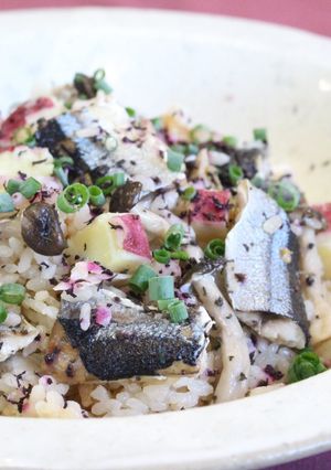 サンマの炊き込みご飯-レシピのメイン写真