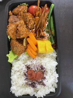 頑張るパパへ⑰ハンバーグ弁当-レシピのメイン写真