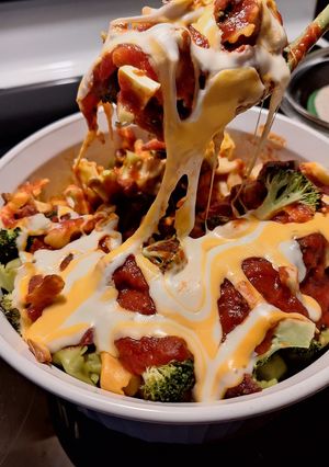 パスタとソーセージのオーブン焼き-レシピのメイン写真