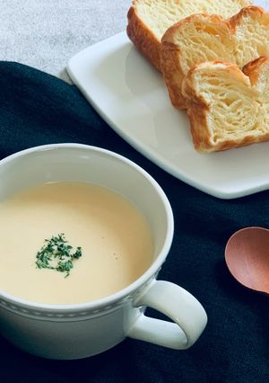牛乳を使わないコーンスープ-レシピのメイン写真