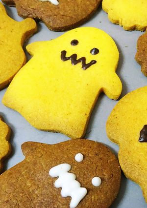 米粉とかぼちゃパウダーのクッキー-レシピのメイン写真