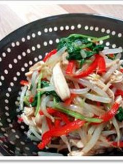 鶏ササミと蒸し野菜のわさびしょうゆ和え-レシピのメイン写真