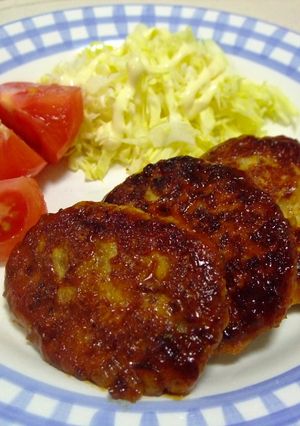 ふわふわ豆腐ハンバーグ♪-レシピのメイン写真