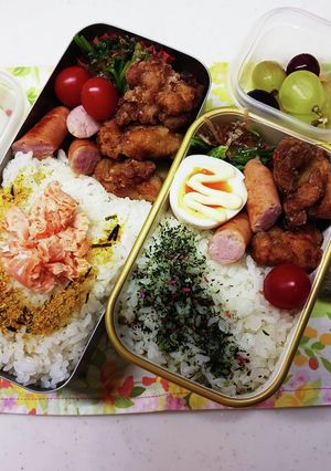 唐揚げ弁当(10.13)-レシピのメイン写真