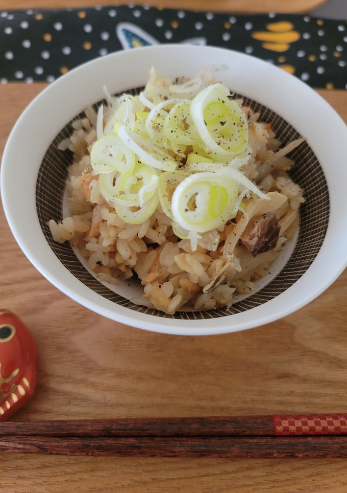 生鮭と舞茸 炊き込みご飯-レシピのメイン写真