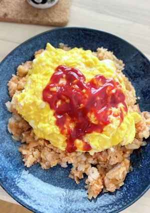 簡単でおいしいオムライス-レシピのメイン写真