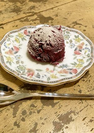 紫いもの煮切り梅酒レーズンバター-レシピのメイン写真