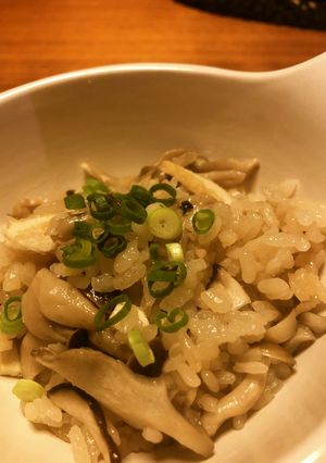 新米 きのこの炊き込みご飯-レシピのメイン写真