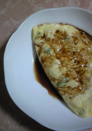 レンジで簡単・お豆腐のふんわりオムレツ-レシピのメイン写真