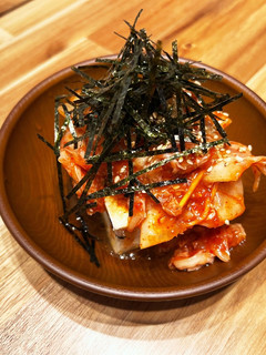 乗せるだけ!キムチ豆腐-レシピのメイン写真