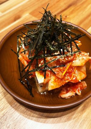 乗せるだけ！キムチ豆腐-レシピのメイン写真