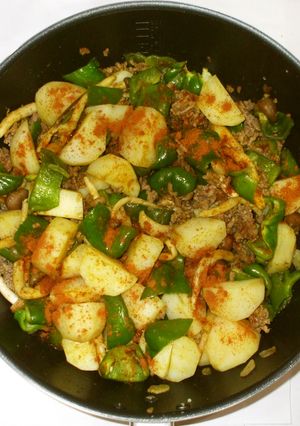 じゃが芋クミンカレー粉炒め♪冷え症に簡単-レシピのメイン写真