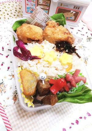 チョンと♪ハロウィン弁当-レシピのメイン写真