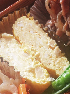 意外なアレの卵焼き★シャキシャキ★お弁当-レシピのメイン写真