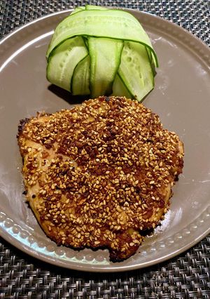 味噌&中濃ソースで豚ロース胡麻風味焼き-レシピのメイン写真