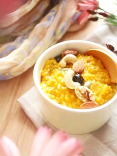 【アジアン粥】朝食に♡かぼちゃのお粥-レシピのメイン写真