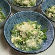 豆腐と水菜のサラダ