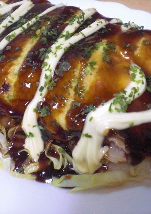 フライパン１つで♪広島風お好み焼き-レシピのメイン写真