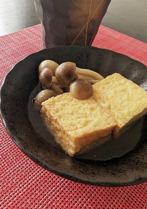 10分★シンプルな厚揚げの煮物。無気力…-レシピのメイン写真