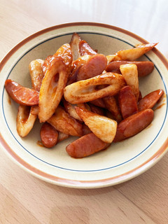 ちくわとウインナーの炒め物-レシピのメイン写真