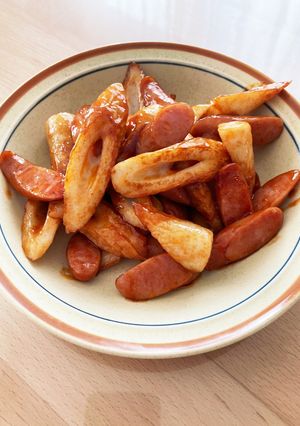 ちくわとウインナーの炒め物-レシピのメイン写真