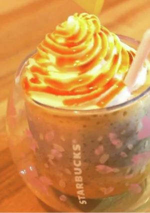 安い！簡単！キャラメルフラペチーノ-レシピのメイン写真