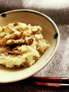 風味たっぷり!すりおろし牛蒡の混ぜご飯♪-レシピのメイン写真
