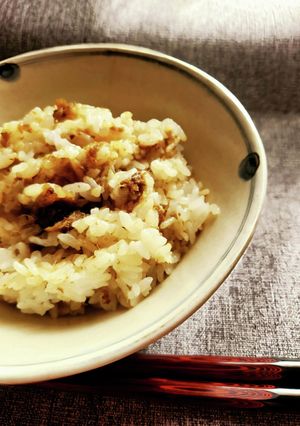 風味たっぷり!すりおろし牛蒡の混ぜご飯♪-レシピのメイン写真