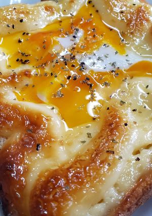 焦がしマヨたまチーズイントースト-レシピのメイン写真