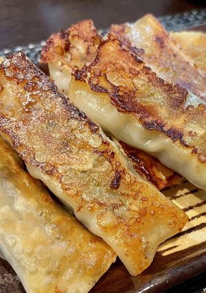 簡単♡大満足♡豚こま大葉チーズ棒餃子♡-レシピのメイン写真