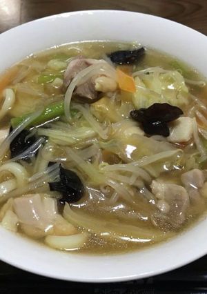 サンマーうどん【とろみ醤油うどん】-レシピのメイン写真