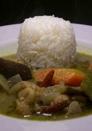 タイ風　グリーンカレー　-レシピのメイン写真