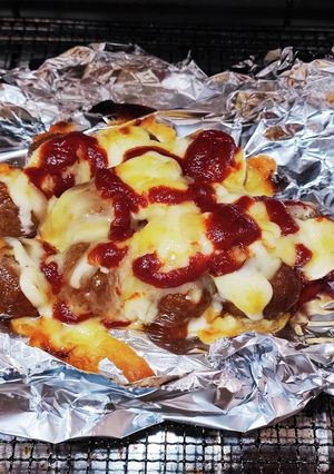 ミートボール　チーズ焼き-レシピのメイン写真