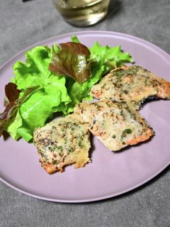 鮭の香草パン粉焼き-レシピのメイン写真