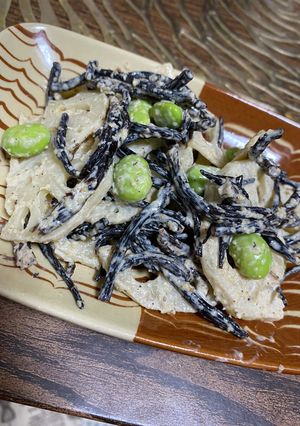 蓮根・ひじきの健康サラダ!-レシピのメイン写真