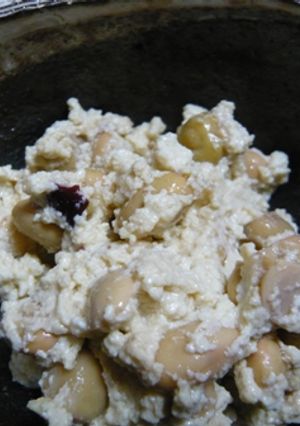 煮豆の白和え-レシピのメイン写真